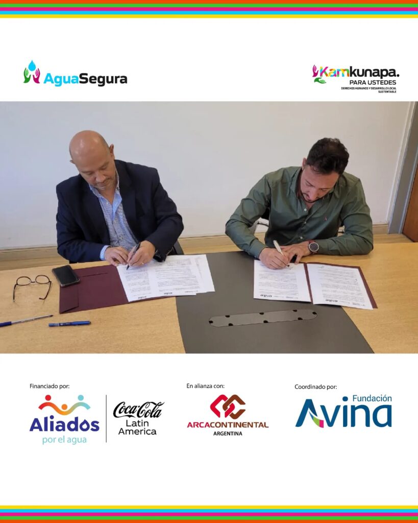 Convenio de articulación Proyecto Agua Segura